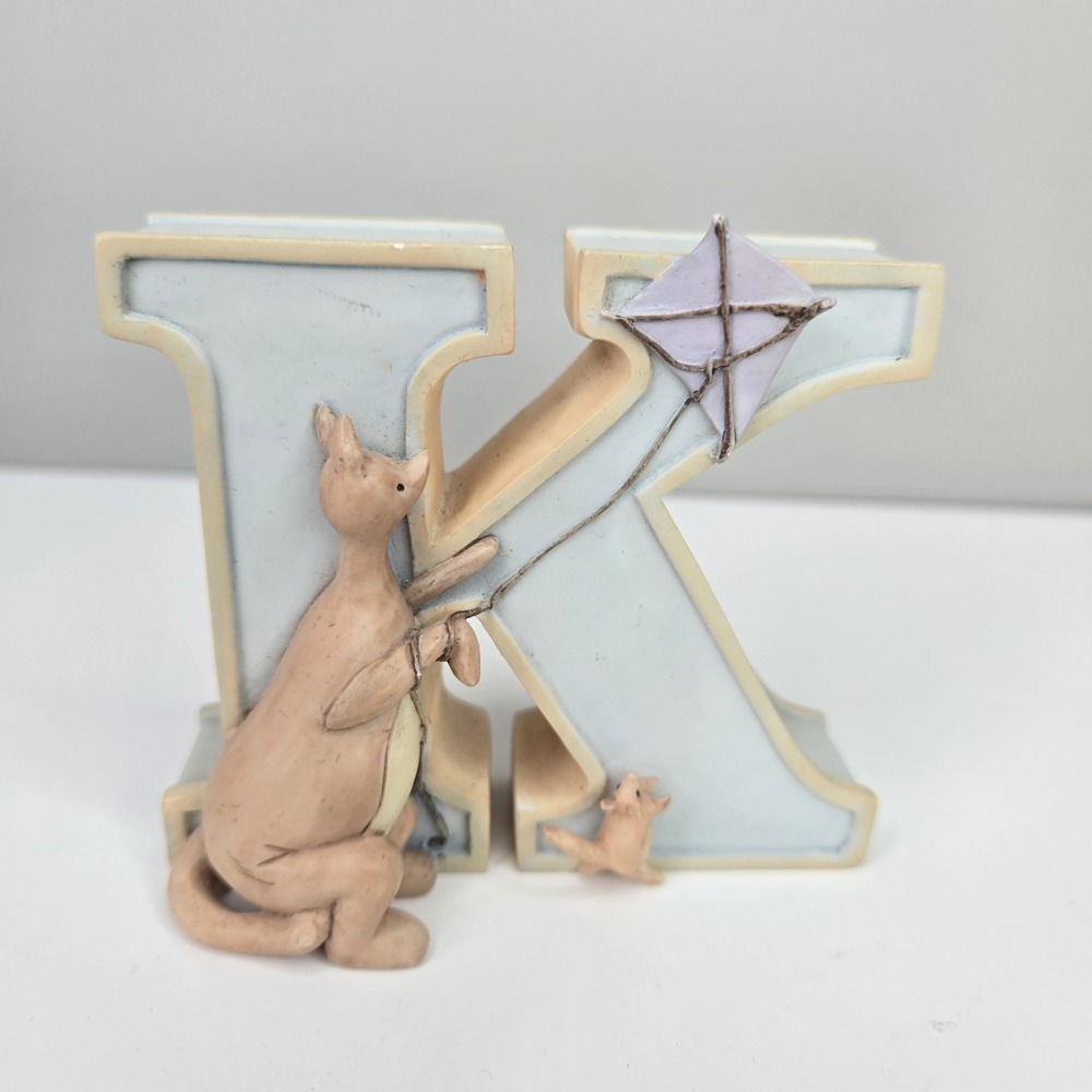 Disney‎ Classic Winnie the Pooh Accent Wall Hanger Letter K Roo Flying Kite